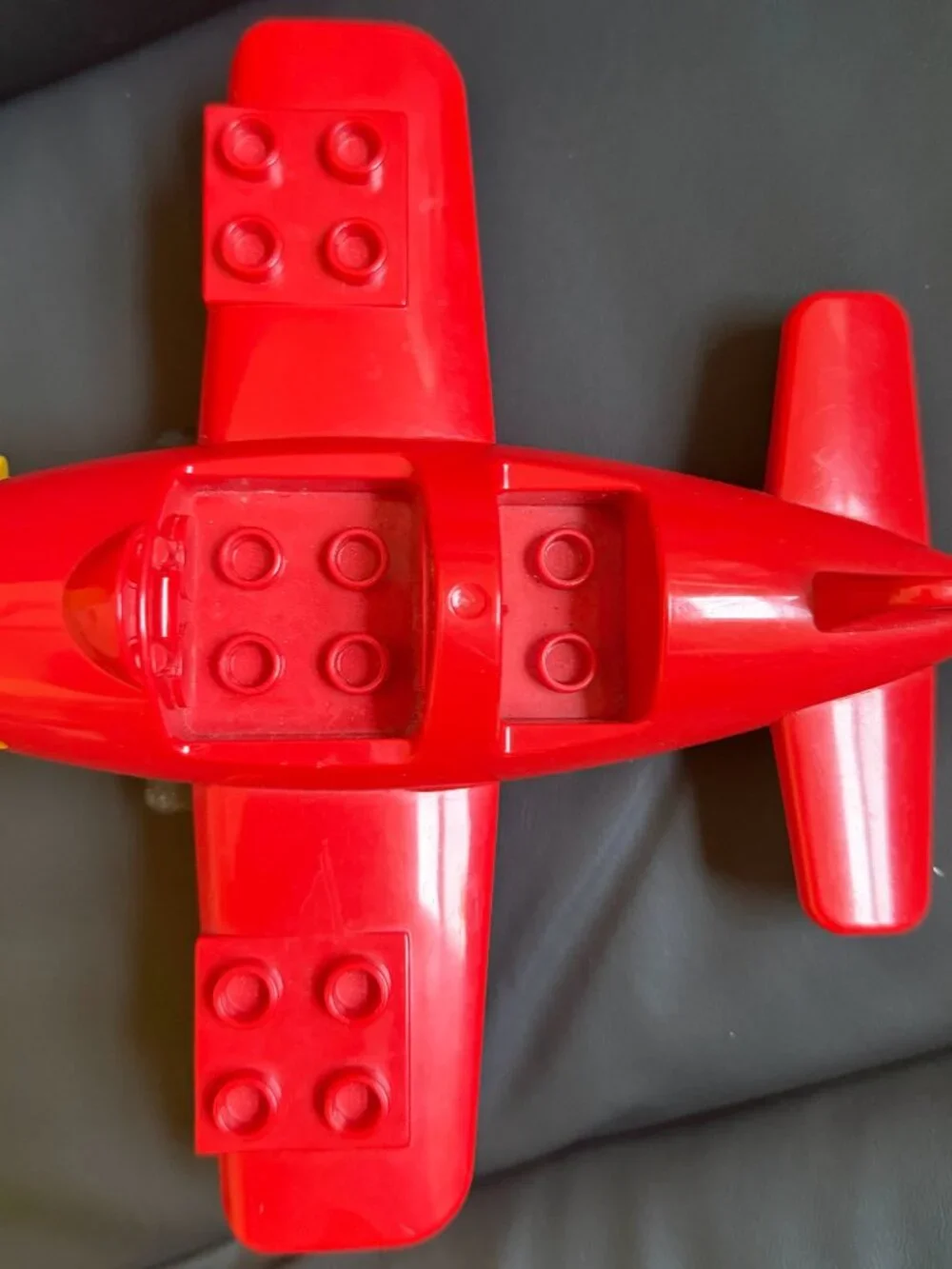 LEGO Duplo 2007 My First Plane Airplane Red, Yellow Propeller